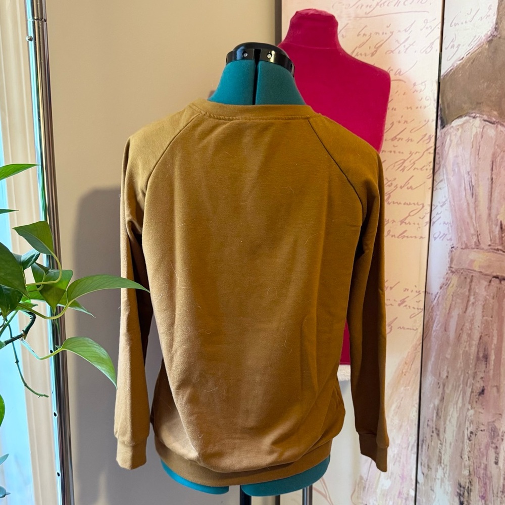 Brown Graphic Sweatshirt - Picture 3 of 7